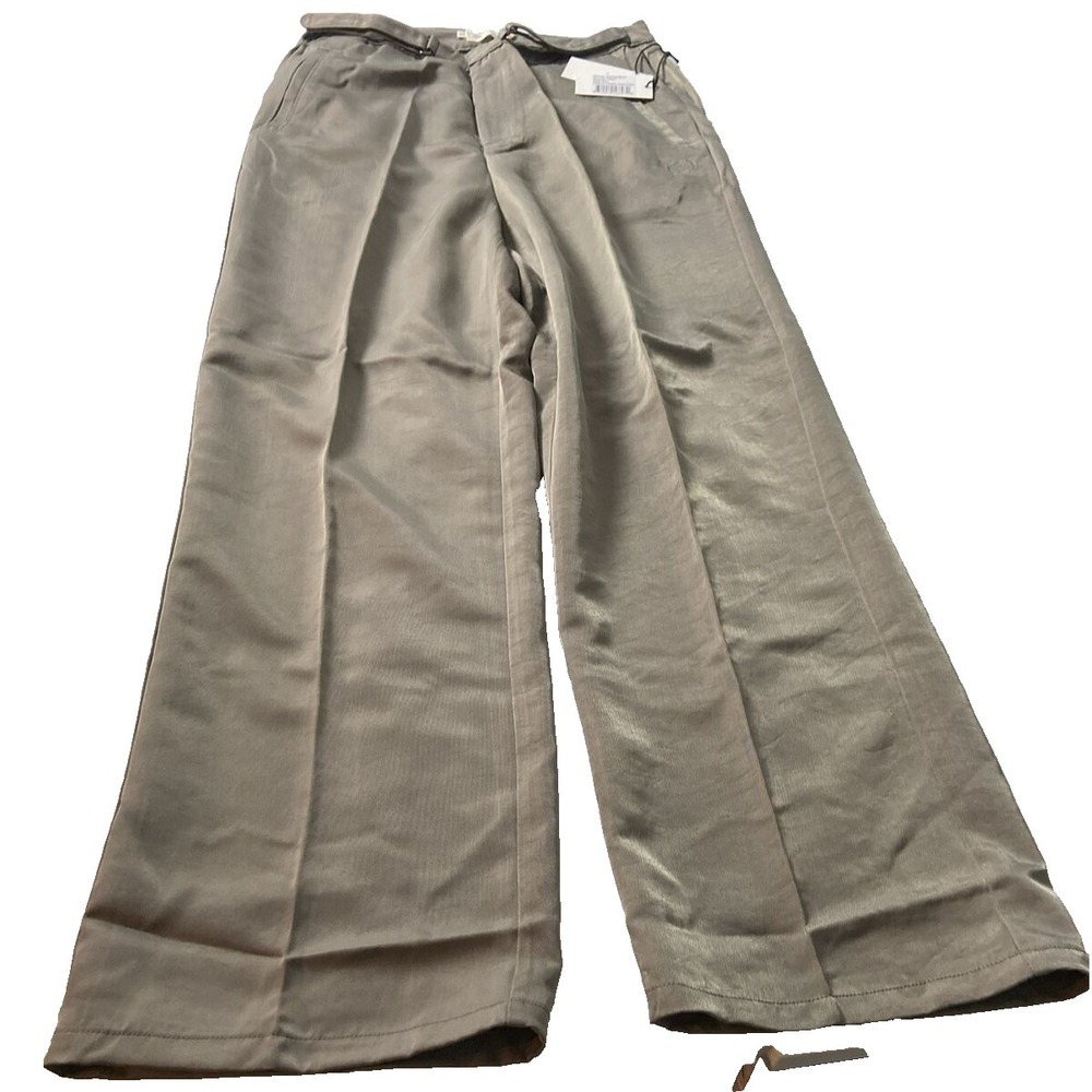 Honor The Gift Women's Service Pants 2XL Grey Nylon Relaxed Fit Casual Trousers